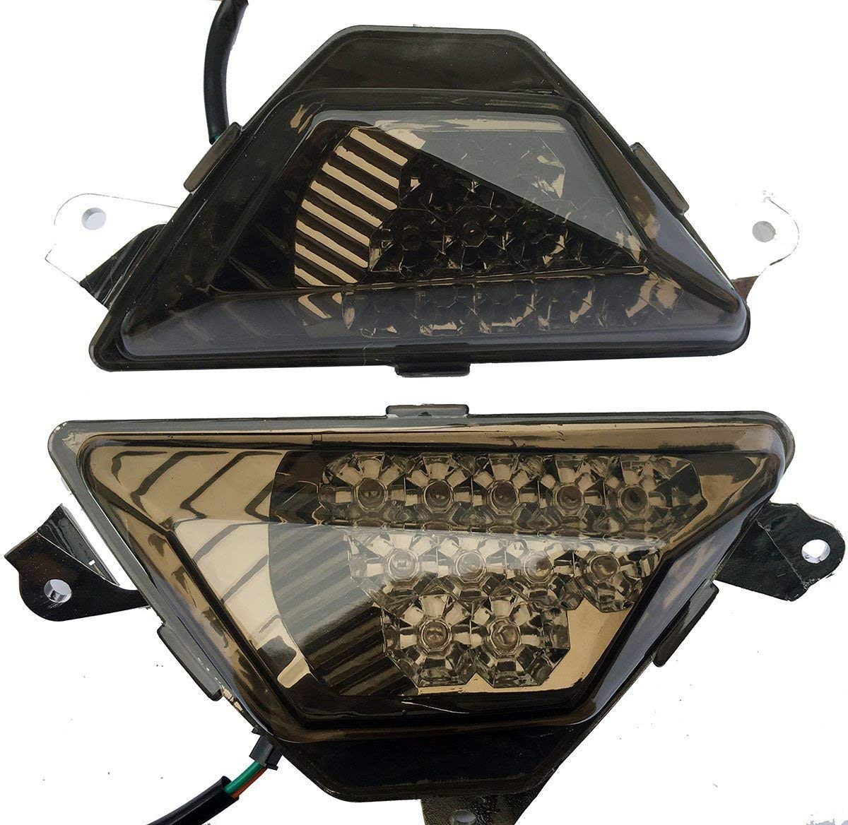 Amazon.com: MotorToGo 1Pair Compatible Motorcycle Front LED Turn